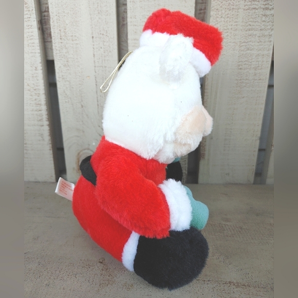 RARE Fun House White Mouse Christmas Plush Hanger Ornament 11" Cheeky Vintage - Picture 12 of 12